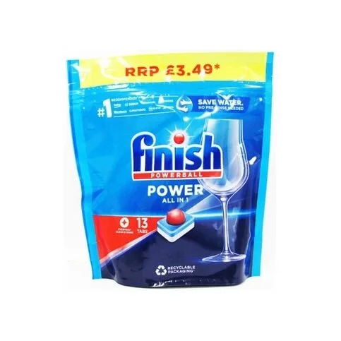 FINISH POWERBALL POWER ALL IN 1 13 TABS