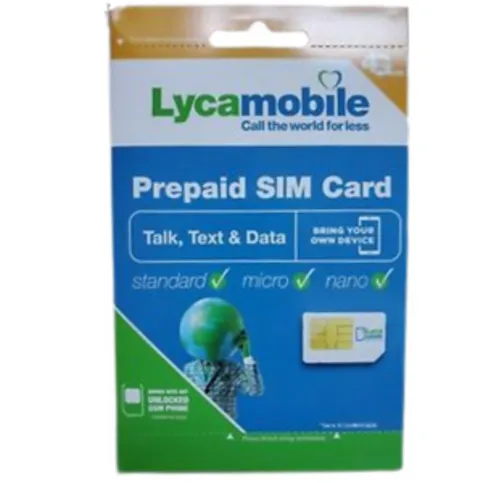 Lyca Sim Card