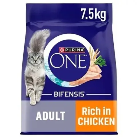 PURINA ONE Bifensis Adult Dry Cat Food Chicken 7.5kg
