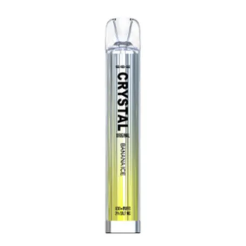 SKE Pro Crystal Prefilled Vapes 600 puffs Banana Ice