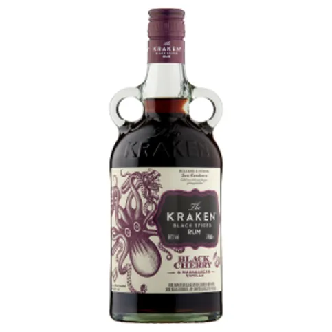 The Kraken Black Spiced Rum Black Cherry & Madagascan Vanilla 70c