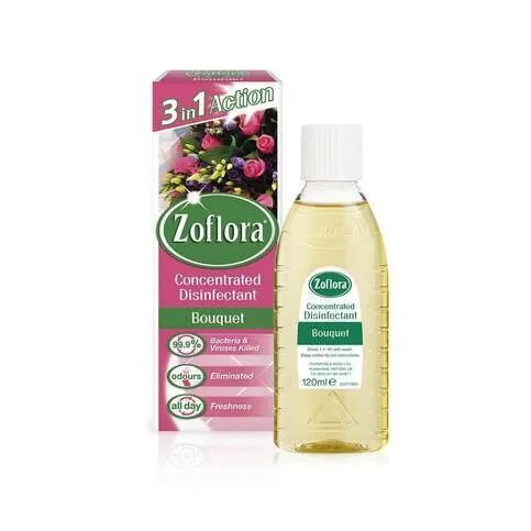 Zoflora Concentrate Bouquet Bottle 3 in 1 Action 120ml