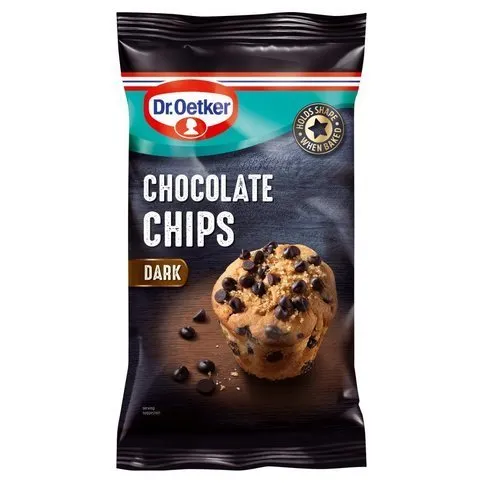 Dr Oteker Choc Chips Luxury Plain 100g