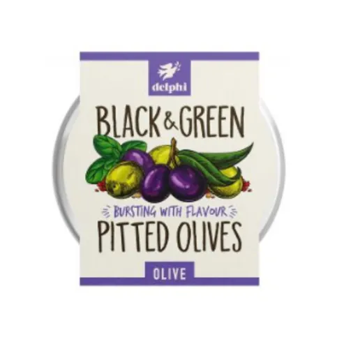 Delphi Black & Green Olives
