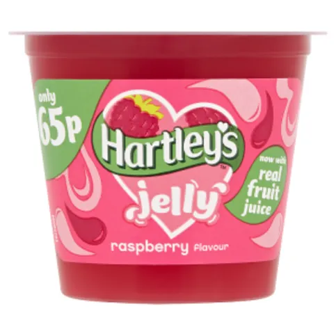 Hartley's Jelly Raspberry Flavour 125g